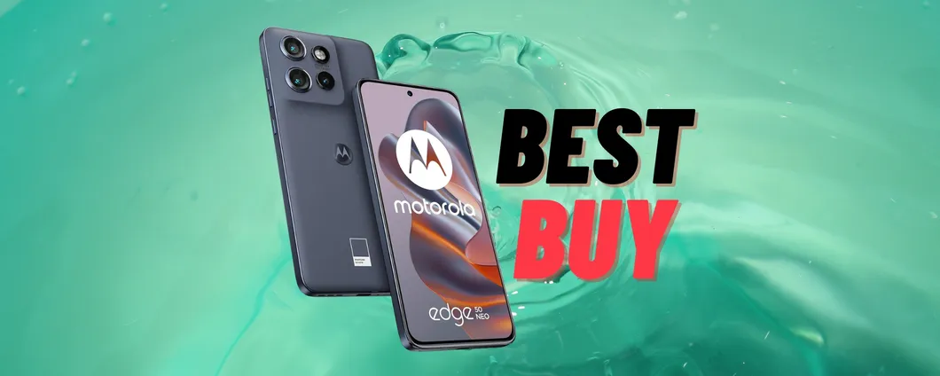 Display pOLED e fotocamera Sony: Motorola edge 50 neo è un best buy
