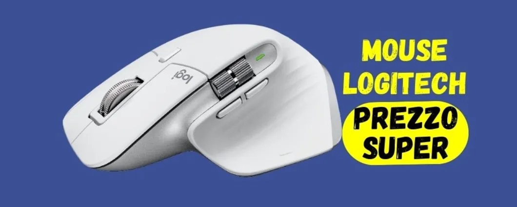 SUPER PROMO Amazon per il mouse Logitech MX Master 3S (-45 euro)