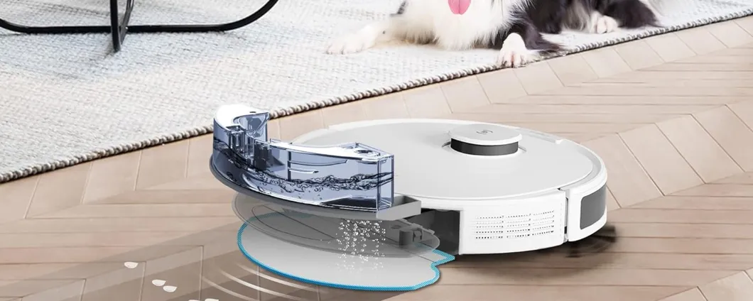 Robot DEEBOT N8+ che aspira e lava, con stazione automatica ad un prezzo FOLLE su Amazon