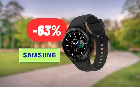 Samsung Galaxy Watch4: smartwatch eccellente ad un prezzo SCONTATISSIMO