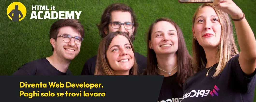 Diventa Web Developer con i corsi di HTML.it Academy