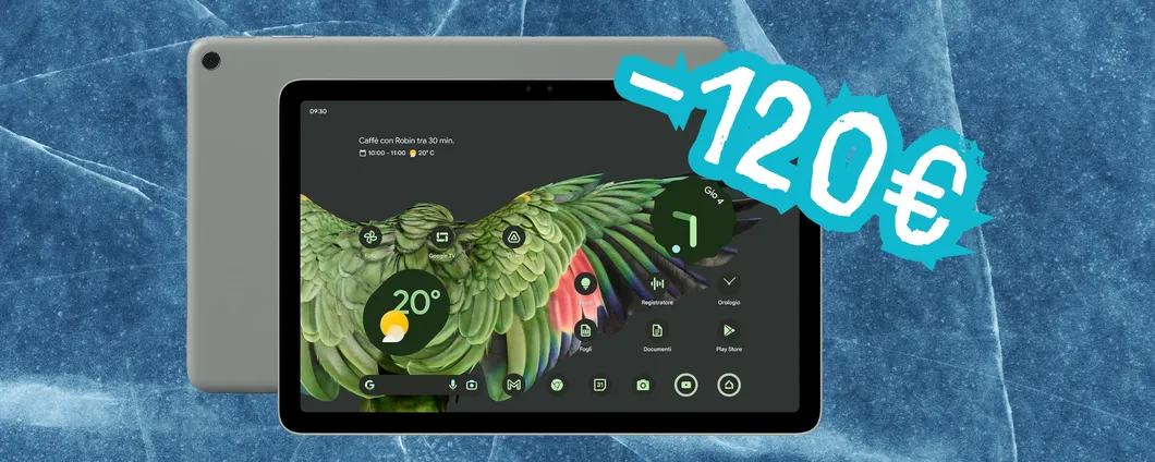 Google Pixel Tablet da 11 pollici e con 256GB di memoria in sconto di 120€