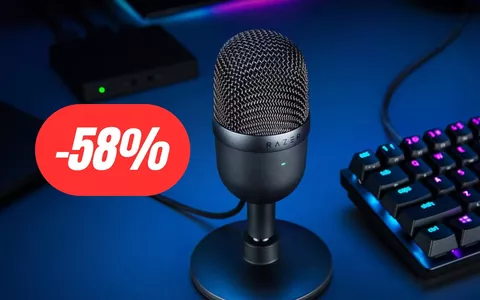 Microfono per streamer LOW COST: 58% di sconto sul dispositivo Razer