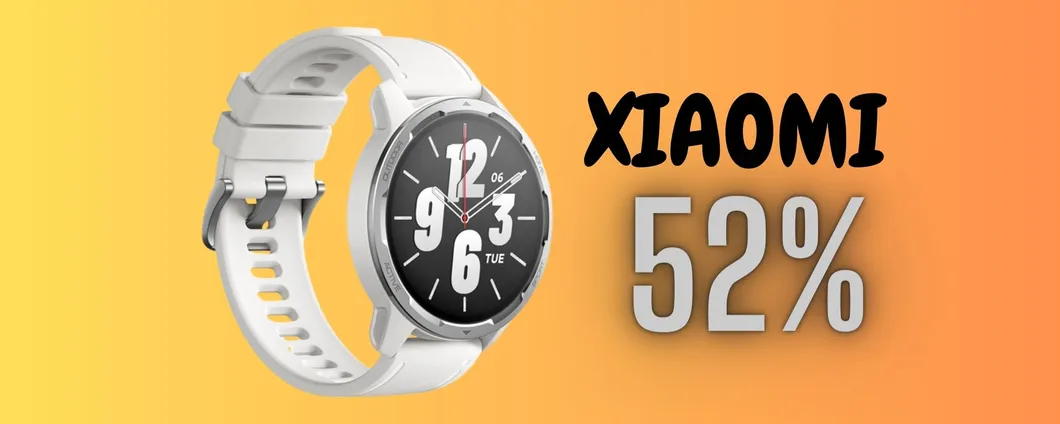 Lo smartwatch Xiaomi PER ECCELLENZA: più del 50% di sconto