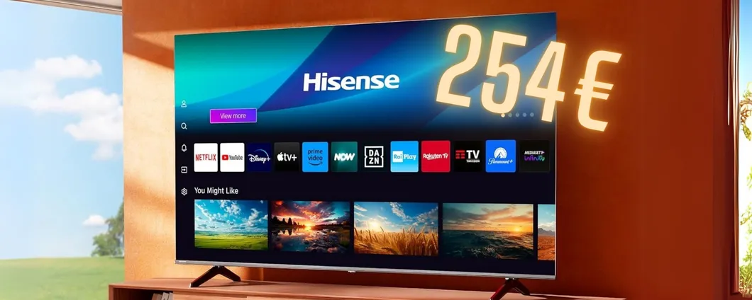 FOLLIA Amazon: Smart TV Hisense da 50