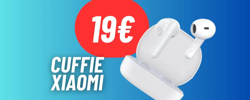 CROLLA IL PREZZO delle Cuffie Bluetooth Xiaomi: SCONTO FOLLE (44%)