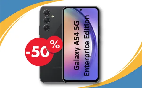 Samsung Galaxy A54: mai visto a prezzo così BASSO grazie alla promo eBay!