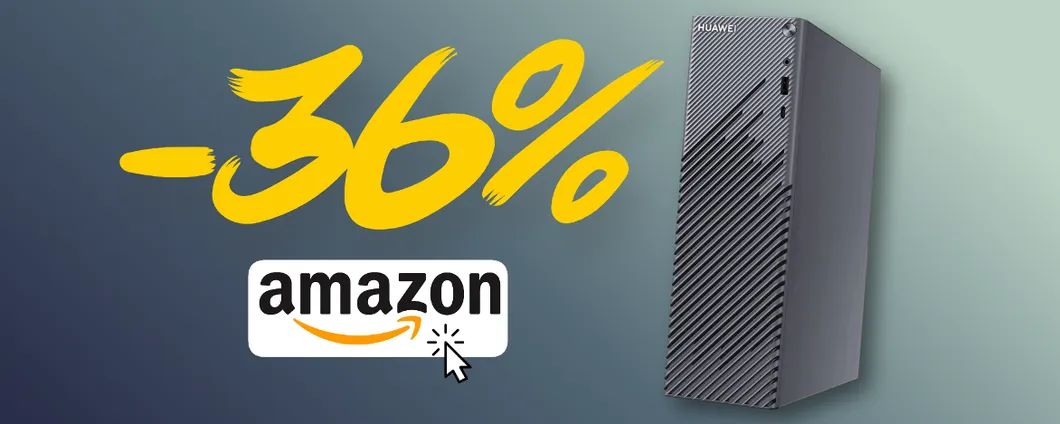 Potenza e SCONTO per il PC Huawei MateStation S con Ryzen 5 (-36%)