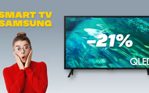 Smart TV Samsung QLED in OFFERTA a 339€: è tutto VERO!