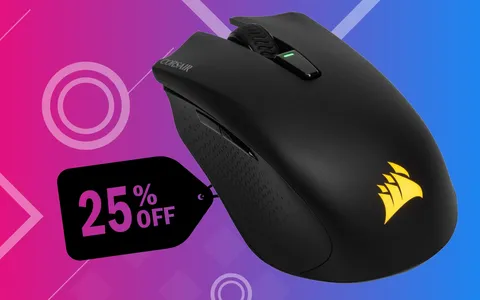Mouse da gaming wireless CORSAIR HARPOON al 25%: gioca da PRO