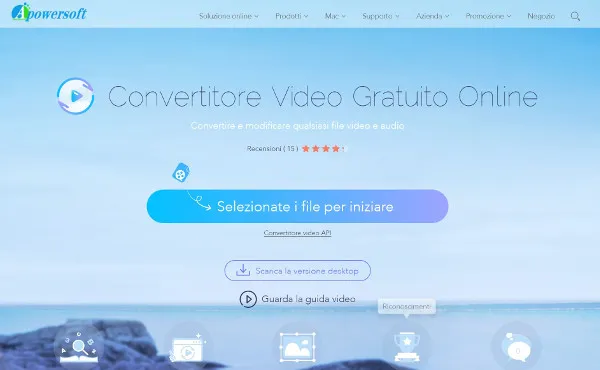 Convertitore Video Gratuito Online