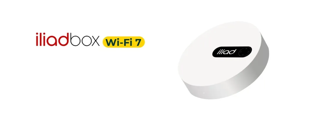 La fibra Iliad veloce e stabile grazie alla iliadbox Wi-Fi 7, tua a 21,99 euro al mese per sempre