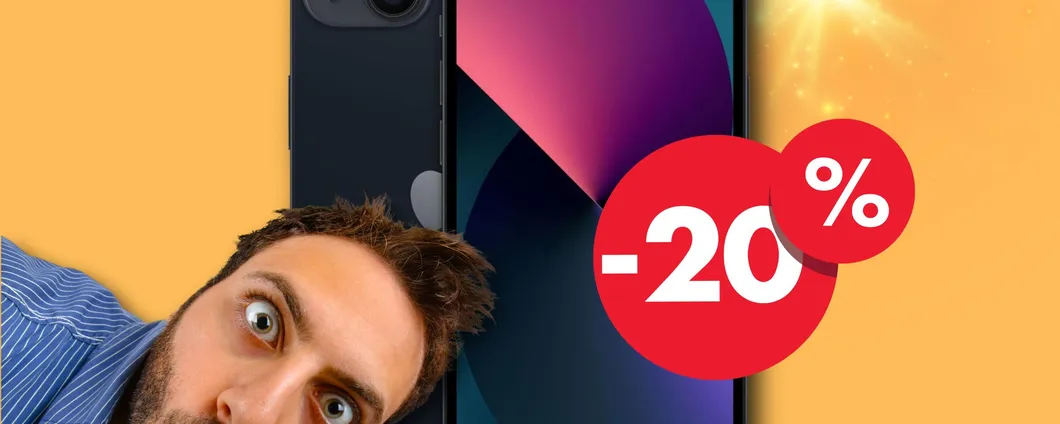 Apple iPhone 13: a meno di 500€ è l'offerta SPECIALE che non devi perdere