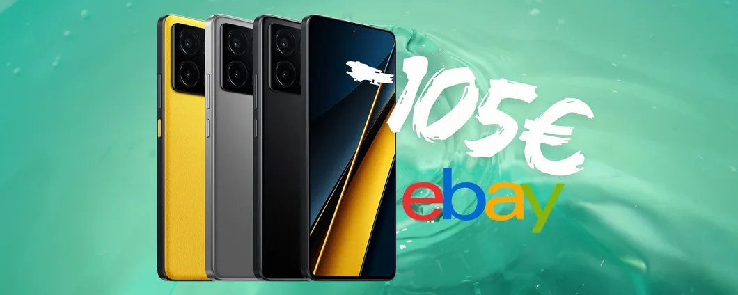 POCO X6 Pro da 512GB passa da 419€ a 314€ su eBay (sconto di oltre 100€)