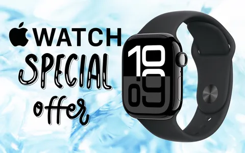 Apple Watch Series 10: sconto imperdibile del 17% su Amazon (anche a rate)