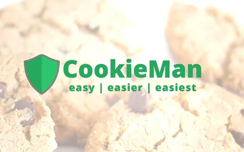 Cookies e GDPR: con CookieMan il sito è conforme by design
