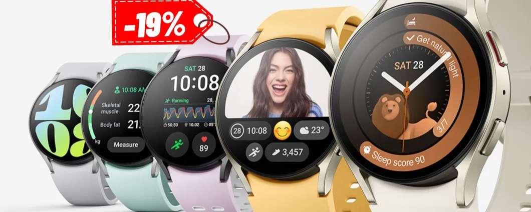 Il mondo a portata di polso con LO SCONTO di AMAZON sul Samsung Galaxy Watch 6