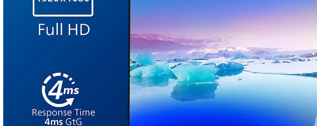 Monitor PHILIPS da 27 pollici con design Side Frameless in promo speciale su Amazon