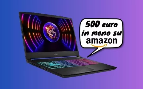 Notebook Gaming MSI Katana su Amazon SCONTATO di ben 500 euro!