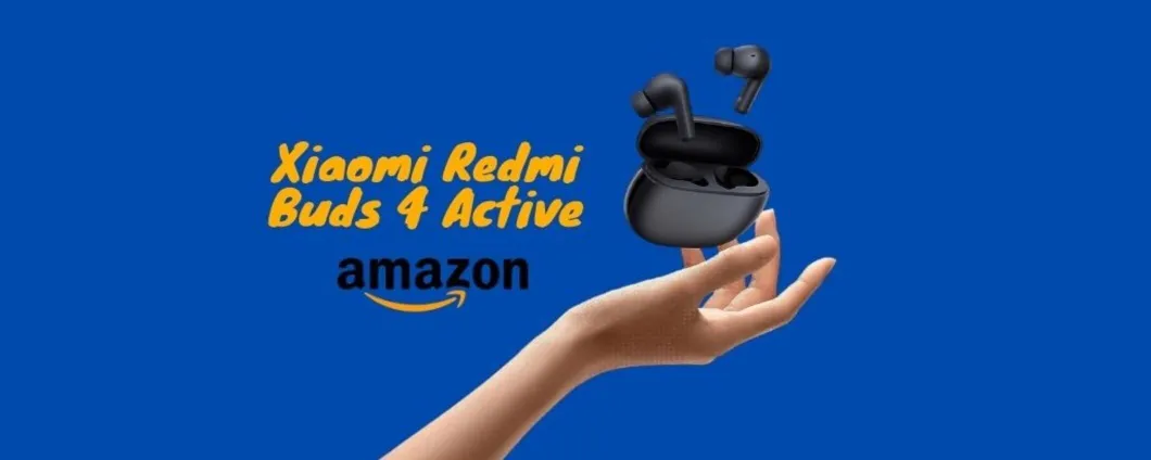 Xiaomi Redmi Buds 4 Active a MENO DI 20 euro su Amazon!