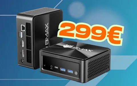Mini PC BMAX con AMD Ryzen 7 a un prezzo FOLLE (-100€)