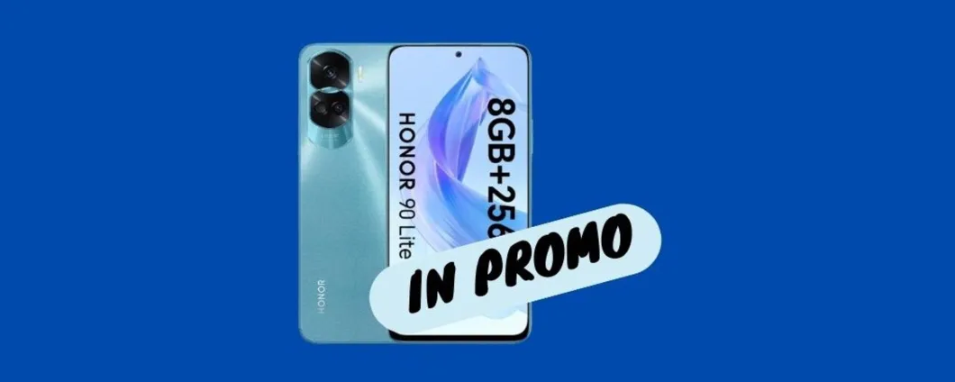 Smartphone Honor 90 Lite IN PROMO (solo su Amazon)