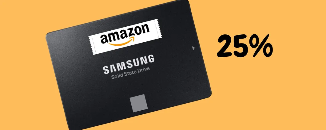 SSD FULMINEO di Samsung in MAXI SCONTO