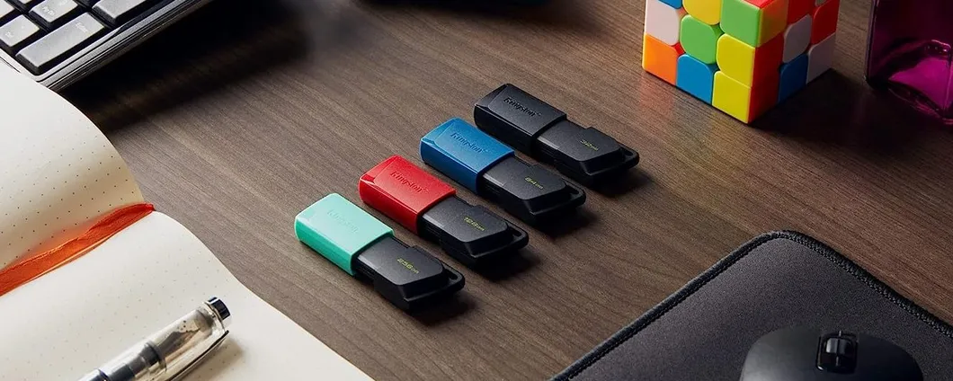 Kingston DataTraveler Exodia M, qualità e sicurezza con appena 4€ (su Amazon)