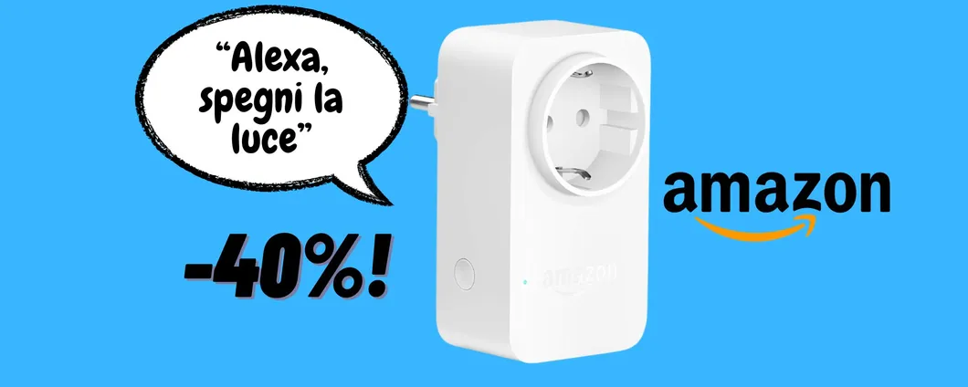 Rendi la tua casa ancora più intelligente con la MEGA OFFERTA sulla presa smart plug intelligente AMAZON