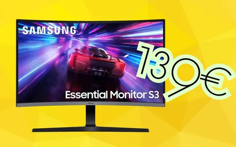 Scopri il monitor curvo Samsung S39GD: qualità e comfort a 139€
