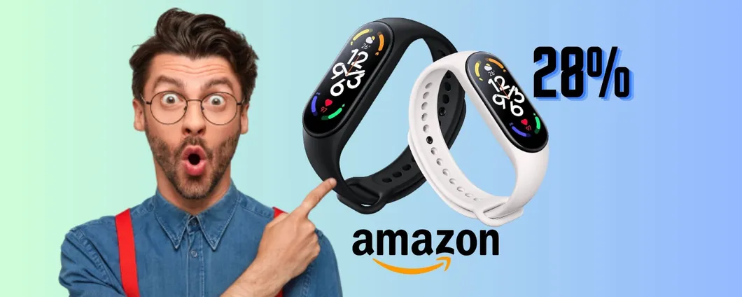 Monitoraggio salute e notifiche: CROLLA IL PREZZO della Xiaomi Smart Band 7