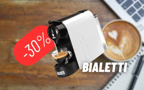 Il gusto intenso dell'espresso come al bar con la Macchina per il caffè Bialetti AD UN PREZZO FOLLE