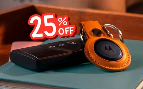 Offerta speciale Amazon: Motorola Smart Tag a 29€ e non perdi più nulla
