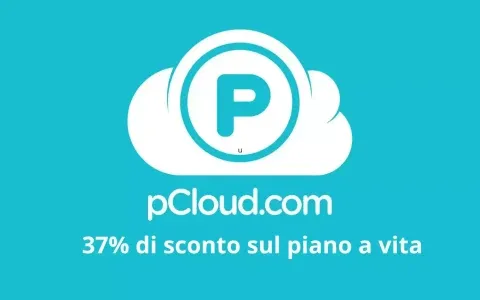 Con pCloud puoi condividere file di grandi dimensioni: ecco l'offerta