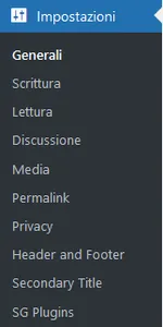 impostazioni