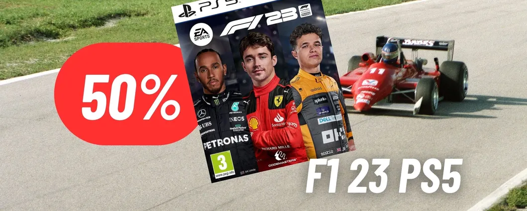 Sfreccia a tutto gas con F1 23 per PS5 al 50% di SCONTO