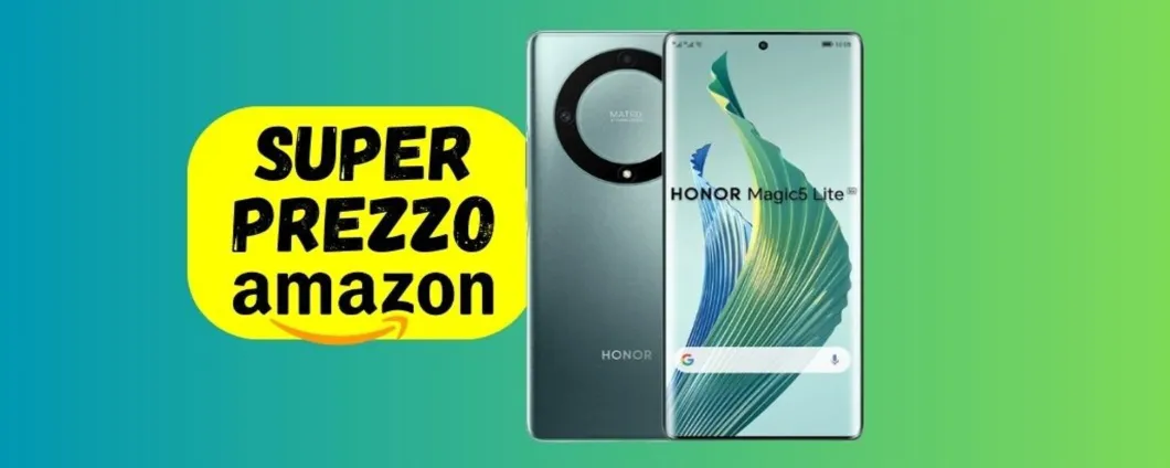 OGGI su Amazon Honor Magic5 Lite ad un PREZZO SUPER