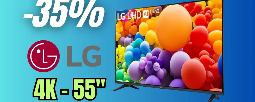 Black Friday 2024: il cinema a casa con la TV LG al 35% di sconto