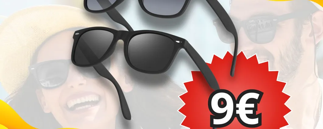 Occhiali da sole polarizzati a 9€: qualità e protezione per combattere i raggi dannosi!