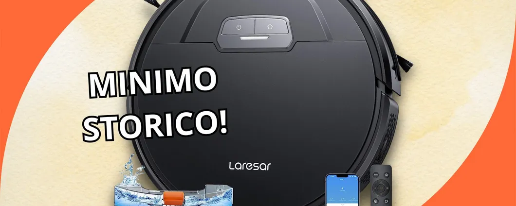 MINIMO STORICO per il Robot che lava e aspira: scoprilo in sconto su Amazon!