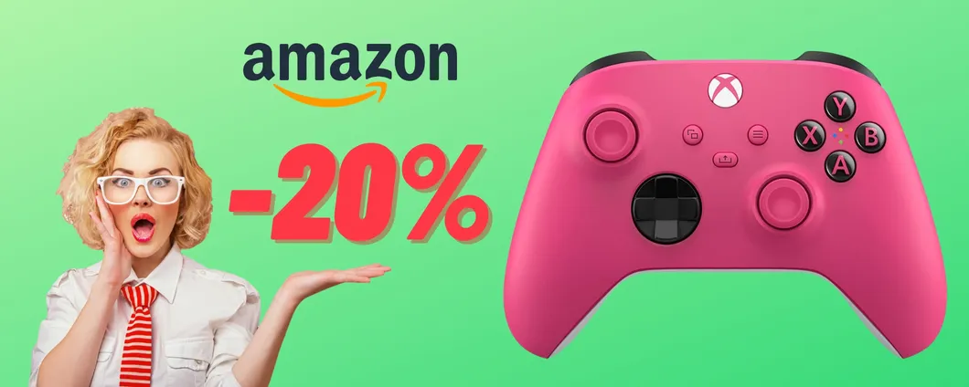 GRANDE OFFERTA per il Controller Wireless per Xbox rosa