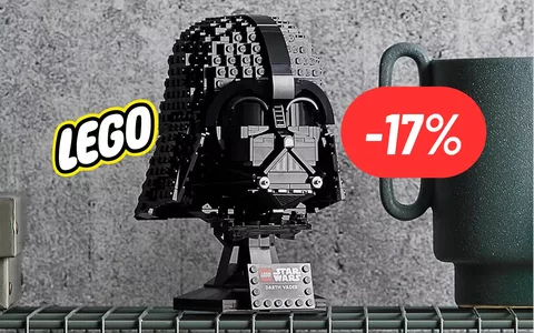 Amplia la tua collezione LEGO con il casco di Darth Vader IN OFFERTA