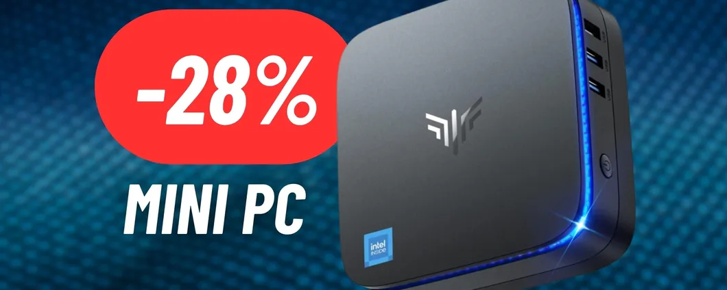 Mini PC potente, compatto e... SCONTATO, offertissima Amazon