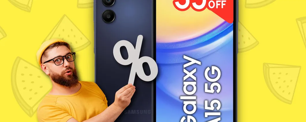 PREZZO MINIMO per Samsung Galaxy A15: cambia oggi il tuo vecchio telefono!
