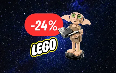 Il fedelissimo Dobby di Harry Potter in versione LEGO: super sconto per il Black Friday (-24%)