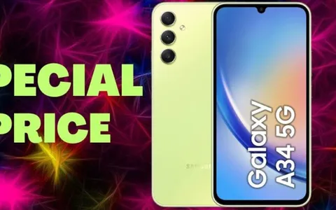 OGGI Samsung Galaxy A34 lo paghi 155 euro IN MENO su Amazon