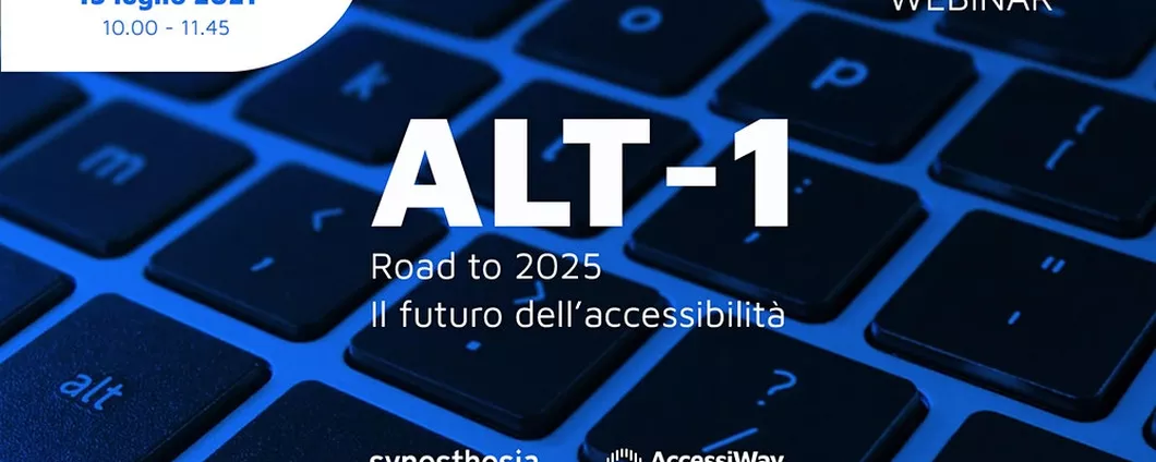 ALT-1: il 15 luglio a Torino (e online)  si parla di accessibilità