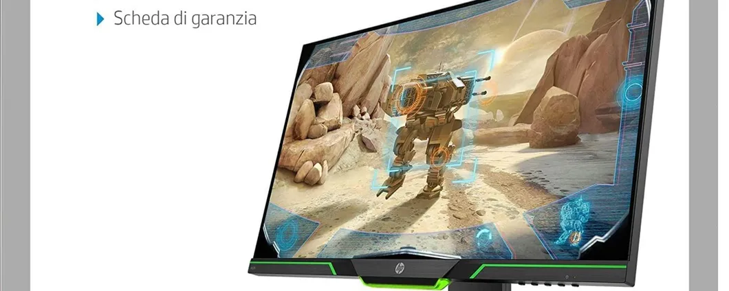 Monitor HP da gaming x27i da 27” con risoluzione QHD in promo speciale su Amazon