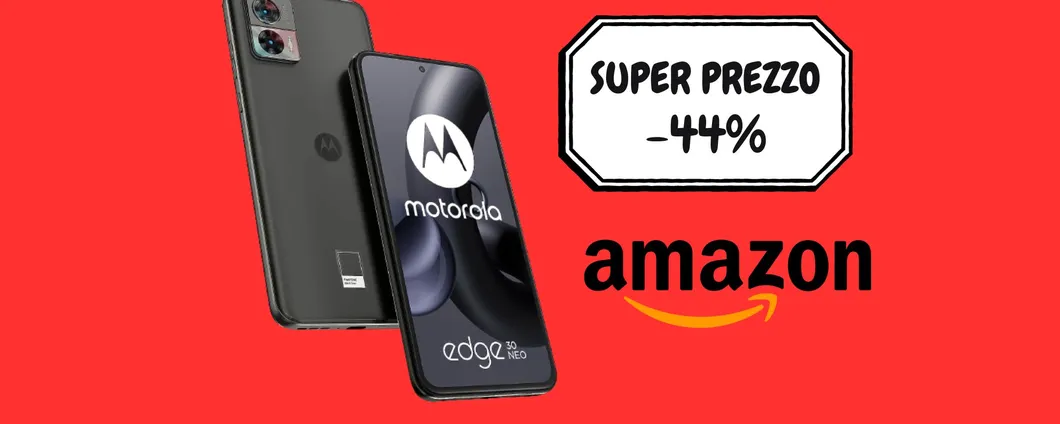 Lo sconto sul Motorola Edge 30 Neo è PAZZESCO: PREZZACCIO