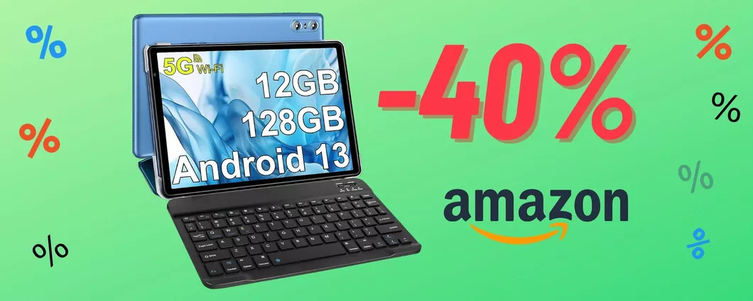 Guarda tutto IN GRANDE col Tablet Android in OFFERTA su Amazon!